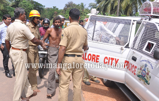 mad man creates tension in Nanthoor